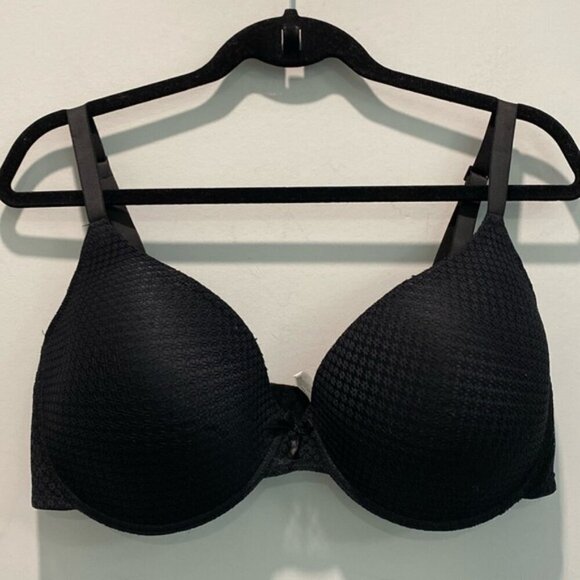 Laura Ashley Black Push-Up Bra Size 42D - Picture 4 of 9